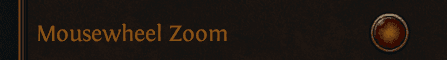 Mousewheel zoom option in PoE