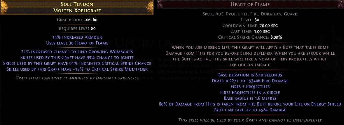 Skill gem links and upgrades